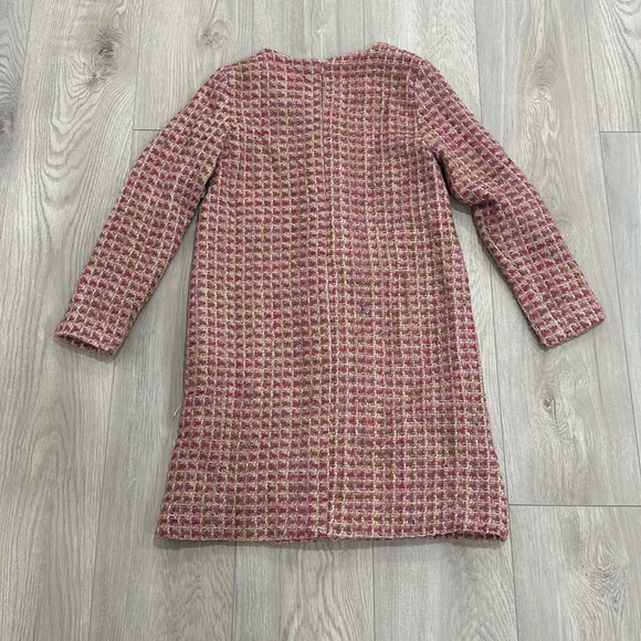 NWT RED DRESS tweed pink dress. Size small. - Picture 5 of 5